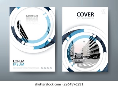 Annual report brochure flyer design, Leaflet presentation, book cover templates, layout in A4 size