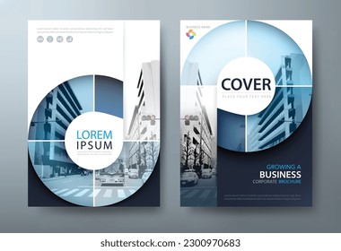 Annual report brochure flyer design, Leaflet presentation, book cover templates, layout in A4 size