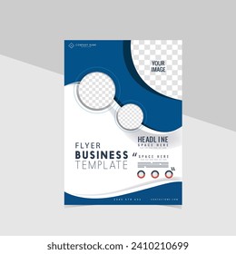 Annual report brochure flyer design template vector, Leaflet, presentation book cover templates, layout in A4 size