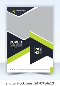 Annual report brochure flyer design template, presentation, book cover, layout in A4 size.