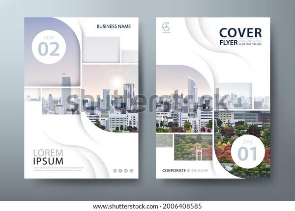 annual report brochure flyer design template,\
Leaflet cover presentation, book\
cover.
