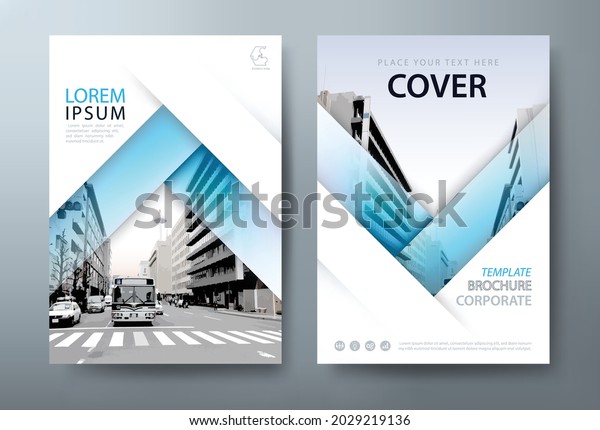 Annual report brochure flyer design\
template vector, Leaflet, presentation book cover\
templates.