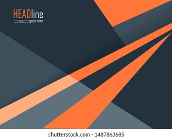 Annual report, brochure, flyer templates. Book cover layout design. Abstract presentation template with geometric elements for your design. Eps10