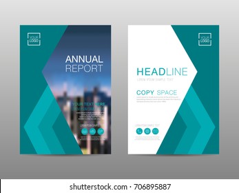 Annual report brochure layout design template, Leaflet advertising, poster, magazine, Business Financial for background, Empty copy space, Flat style vector illustration artwork A4 size.