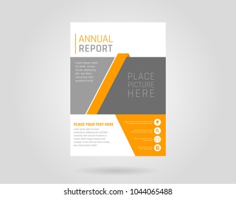 annual report brochure template