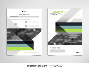 annual report brochure template design, book cover layout design vector, , Abstract yellow presentation templates.