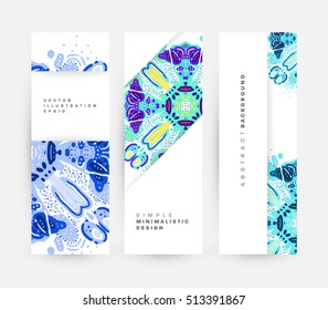 Plantilla de folleto del informe anual, Presentación de la portada del prospecto, Diseño de fondo plano abstracto del volante, vector de diseño A4.