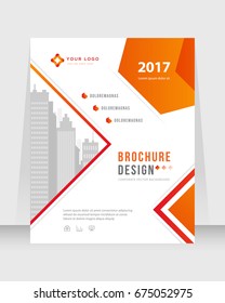 Annual report, broshure, flyer, magazine abstract background, red cover, size template A4. Corporate Presentation, Poster, Website, Portfolio, Banner, Color Book