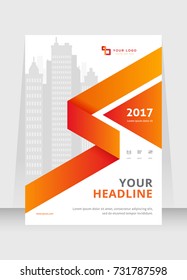 Annual report, broshure, flyer, magazine abstract background, red cover, size template A4. Corporate Presentation, Poster, Website, Portfolio, Banner, Color Book