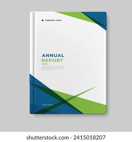 annual report business cover book template design vector eps 10