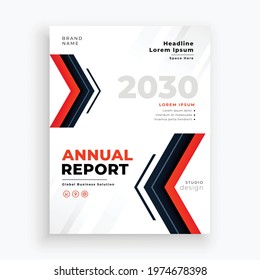 annual report business flyer brochure template - Shutterstock ID 1974678398