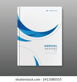 annual report business template cover design