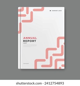 annual report business template cover book design vector eps 10