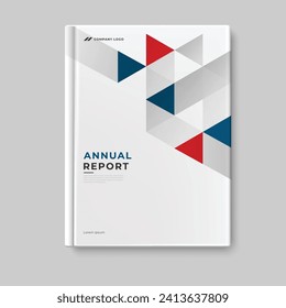 annual report business template cover design