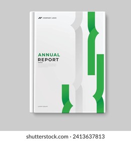 annual report business template cover design