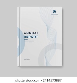 annual report business template cover design vector eps 10