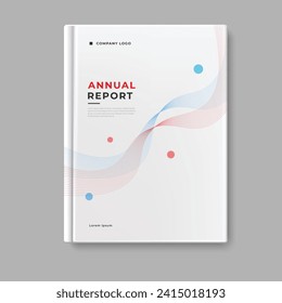 annual report business template cover design