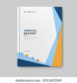annual report business template cover design