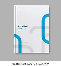 annual report business template cover design vector eps 10