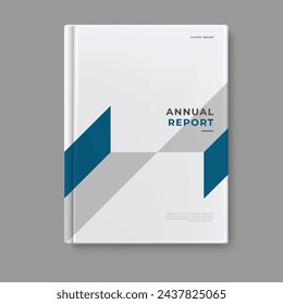 annual report business template cover design vector eps 10