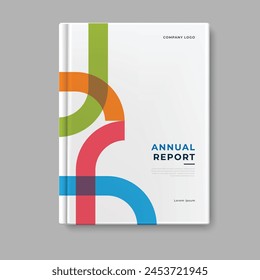annual report business template cover design