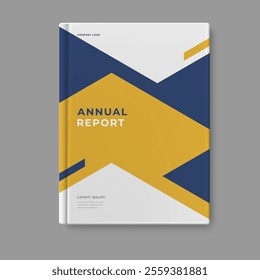 annual report business template cover design