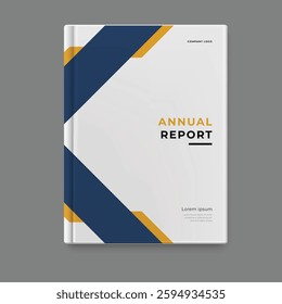 annual report business template cover design