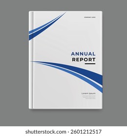 annual report business template cover design