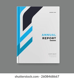 annual report business template cover design vector eps 10