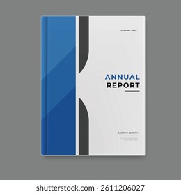 annual report business template cover design