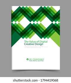 Annual report cover Business design