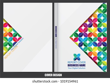 Annual report cover design
