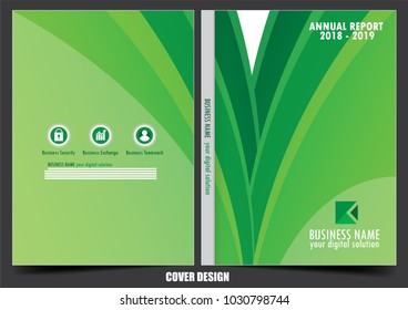 Annual report cover design
