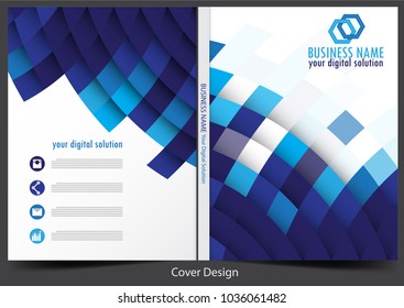 Annual report cover design