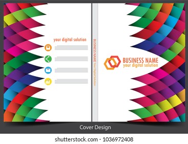 Annual report cover design