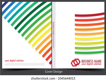 Annual report cover design