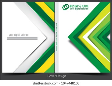 Annual report cover design