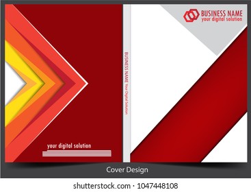 Annual report cover design