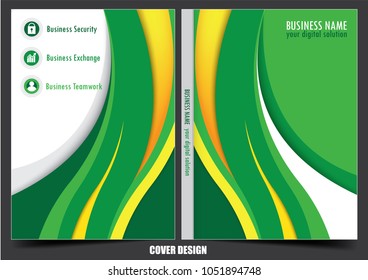 Annual report cover design