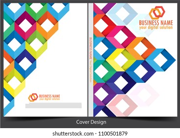 Annual report cover design