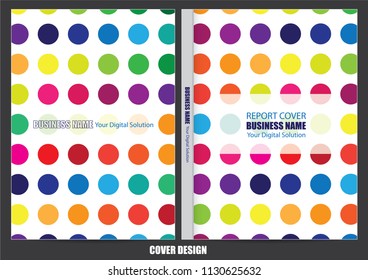 Annual report cover design