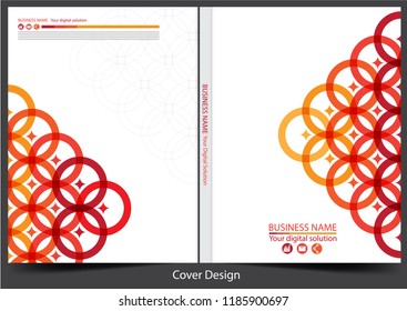 Annual report cover design