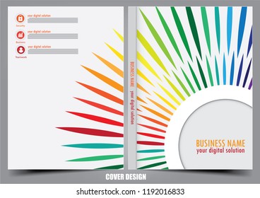 Annual report cover design