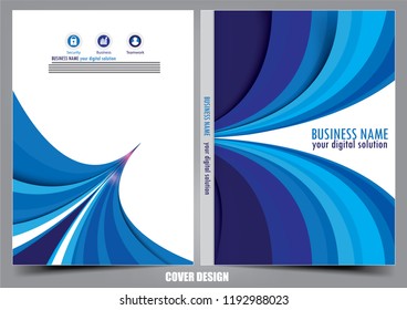 Annual report cover design