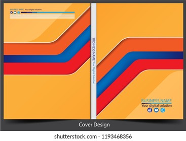Annual report cover design