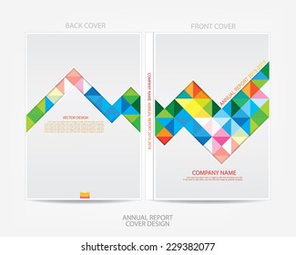 Annual report cover design