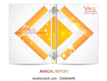 Annual report cover design