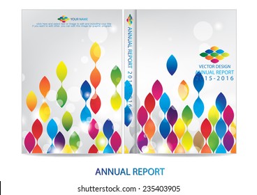 Annual report cover design