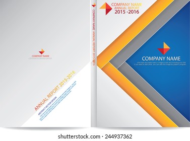 Annual report cover design