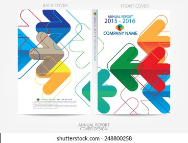 Annual report cover design